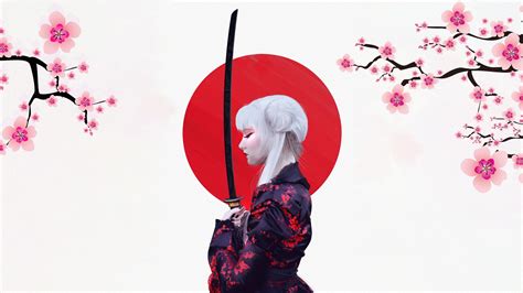 Samurai Girl Anime HD Wallpapers - Wallpaper Cave