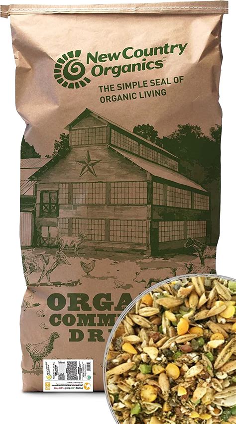 Organic Chicken Feed (whole grain) - Cottage Farmstead