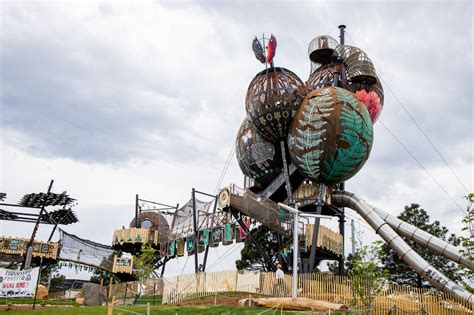 The Mysterious Towers Near I-25 Are A Kid's Adventure Forest - And We Went Inside - 303 Magazine