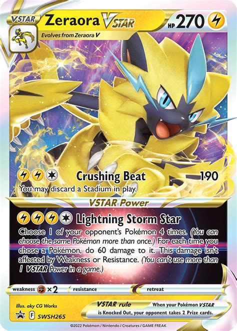 Zeraora VSTAR | SWSH Black Star Promos | Pokémon TCG Guru