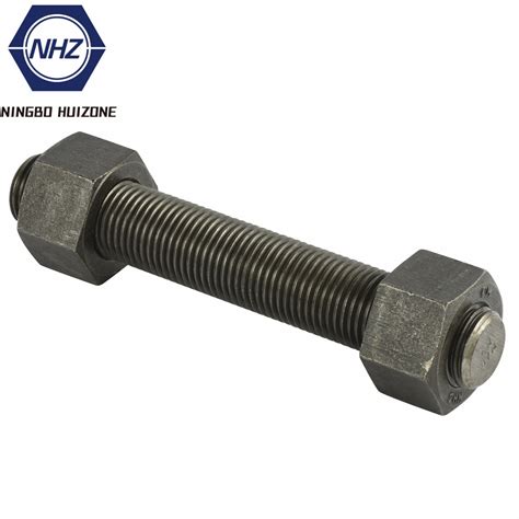 ASTM A193 B7/B7m Stud Bolt with 2h/2hm Heavy Hex Nuts - Rods and Studs