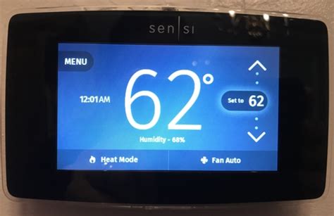 Review: Emerson Sensi Touch Wi-Fi Thermostat | Kendall Giles ...