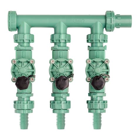 Orbit Pre-Assembled 3 Valve Irrigation Manifold System - Sprinkler ...