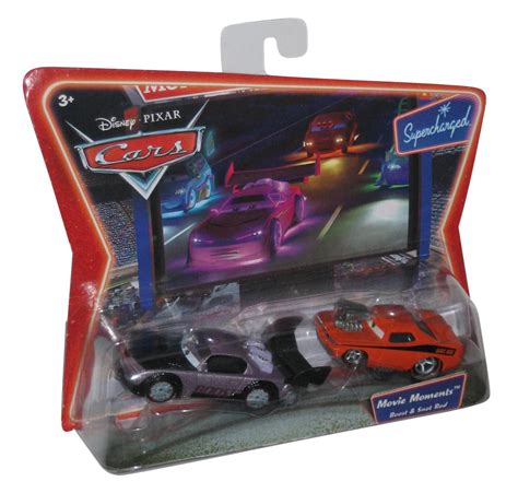 Disney Pixar Cars Movie Moments Boost & Snot Rod Supercharged Toy Car ...