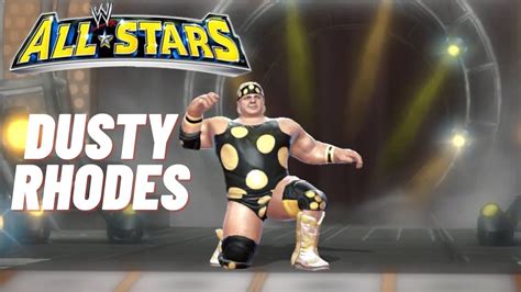 WWE All Stars - Dusty Rhodes (Entrance, Signature, Finisher ...