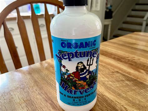 Neptune's Harvest Fish and Seaweed Liquid Fertilizer Review — Gardening, Herbs, Plants, and ...