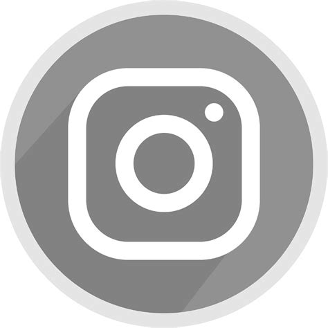 Instagram Logo Gray Color Png Similar Png | Images and Photos finder