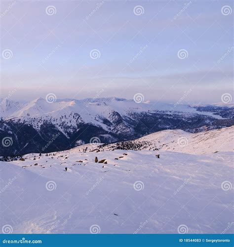 Sayan mountains. stock image. Image of frozen, frost - 18544083