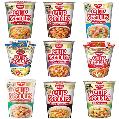 Nissin Instant Cup Noodles (Various flavors) | Shopee Malaysia