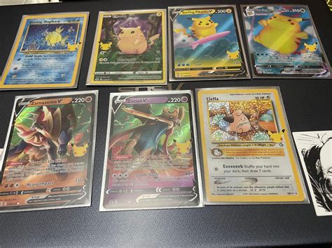 Pokemon 25th celebrations cards, Hobbies & Toys, Toys & Games on Carousell