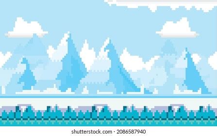 6,326 Snow Pixel Art Images, Stock Photos & Vectors | Shutterstock