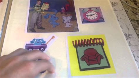 Blue's Clues Stamp Book