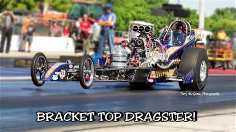 "MAD MARK" KRUPA! BRACKET RACING NOSTALGIA TOP DRAGSTER! BLOWN BA HEMI! BYRON DRAGWAY! - YouTube