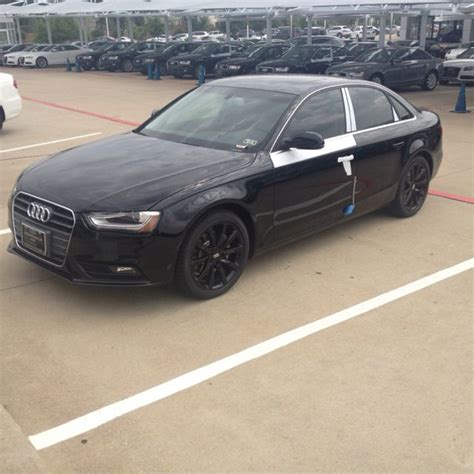 2013 Audi A4 with Black Wheels