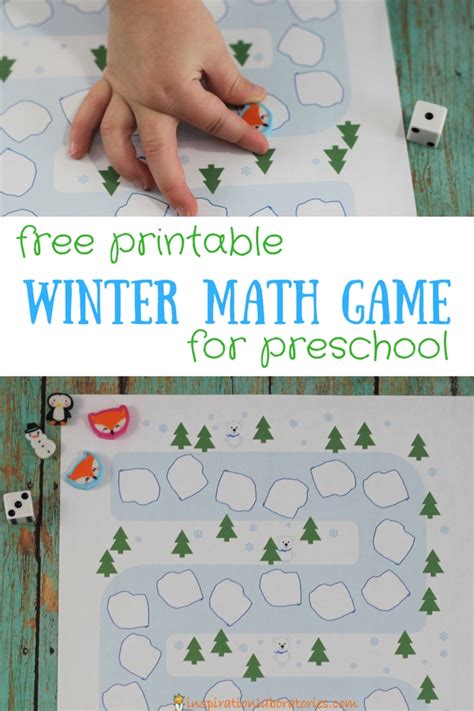 Printable Winter Math Game Board | Inspiration Laboratories