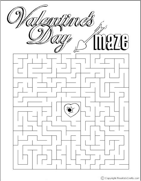 Valentine's Day Puzzles Free Printable - Printable Word Searches