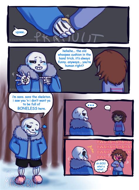 Undertale COMIC: Sans by Magic-Ray on DeviantArt