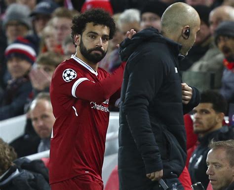 Mohamed Salah Suffers Apparent Groin Injury vs. Manchester City ...