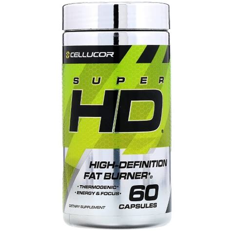 Cellucor Super Hd, High-definition Fat Burner, 60 Capsules : Target