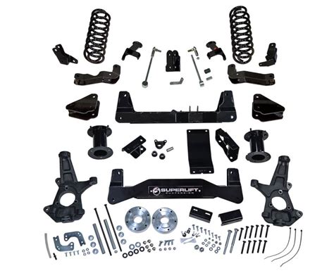 SuperLift 6.5" Lift Kit For 2015-2016 Chevy Tahoe 1500 4WD with OE CAST ...