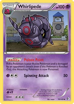 Whirlipede | Pokédex