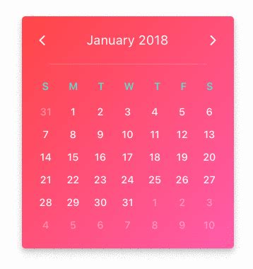 VCalendar的简介及使用教程 - Made with Vuejs