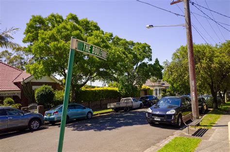 Suburban Street with Houses in Sydney Australia Editorial Image - Image ...