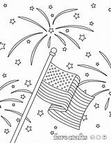 Firework Coloring Printable sketch template