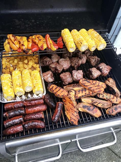 [Homemade] Tonight’s BBQ. Bring on summer! | Cookout food, Bbq party ...