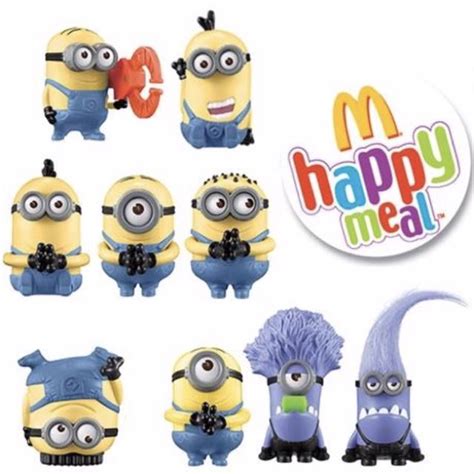 McDonald Despicable Me 2 Happy Meal Minions Toys Collection, Hobbies ...