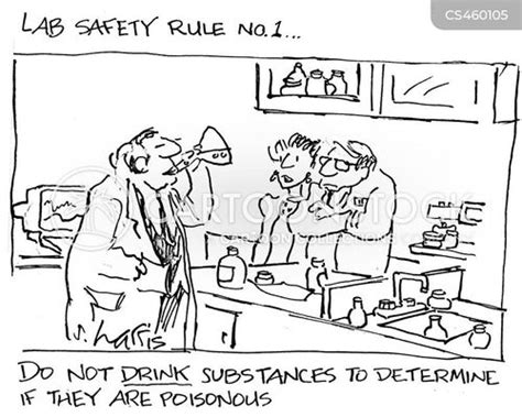 Lab Safety Cartoons and Comics - funny pictures from CartoonStock