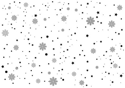 Premium Vector | Snow white background. Christmas snowy winter design. Black falling snowflakes ...