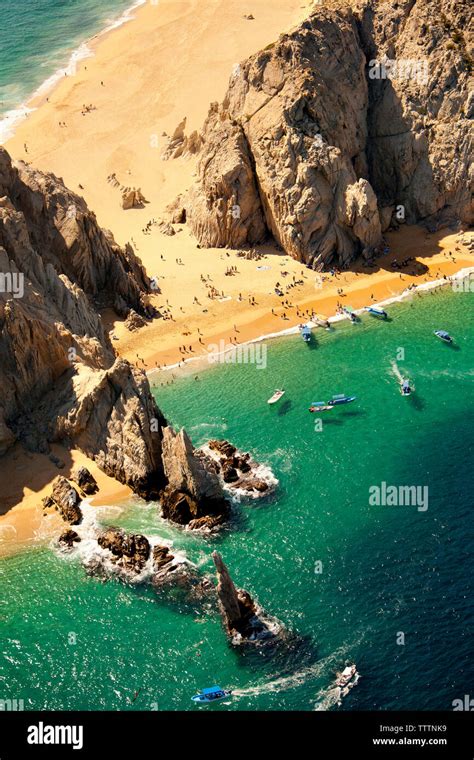 Aerial view of beach Stock Photo - Alamy