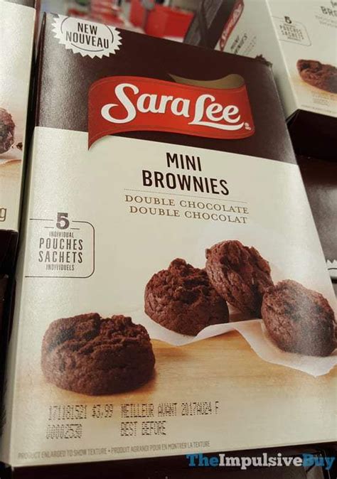 Sara Lee Double Chocolate Mini Brownies..Canada | Mini brownies, Sara ...