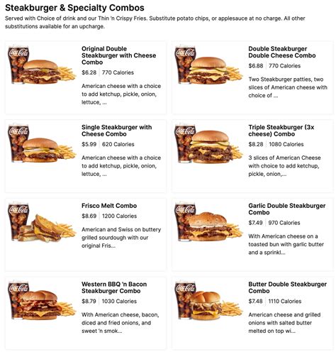 Steak 'N Shake Menu With Prices (Updated: April 2024)