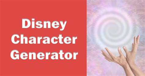 Disney Character Generator Online: Disney Character Randomizer