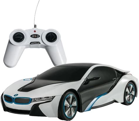 White Rastar BMW i8 Radio Remote Control Sport Racing Car RC 1:24 Scale