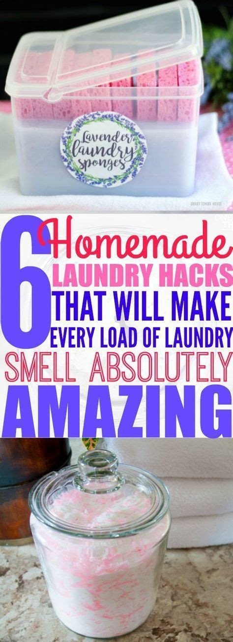 6 Homemade Laundry Hacks That Will Make Your Laundry Smell Amazing - Forever Free By Any Means ...