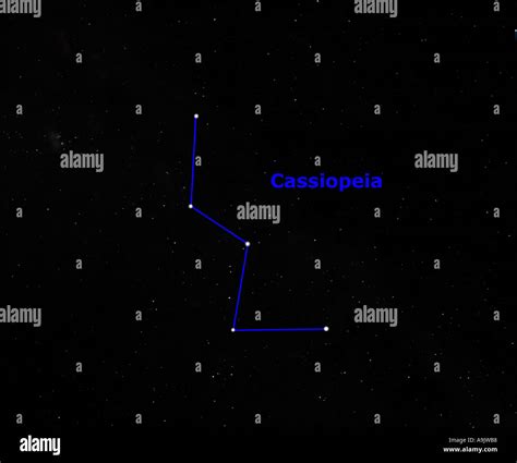 Cassiopeia constellation hi-res stock photography and images - Alamy