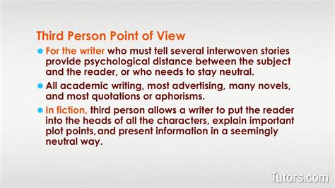 Third-Person Point Of View: What It Is And How To Use It, 42% OFF