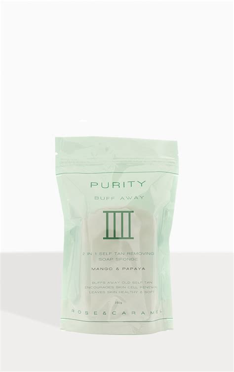 Rose & Caramel Purity Buff Away Self Tan Removing Sponge | Beauty | PrettyLittleThing