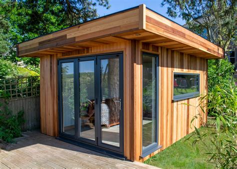 Cedar Clad Garden Room, Torquay, Devon - The Wood House Company