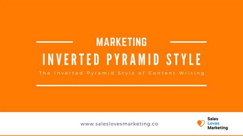 The Inverted Pyramid Style of Content Writing – A Simple and Effective Method to Writing