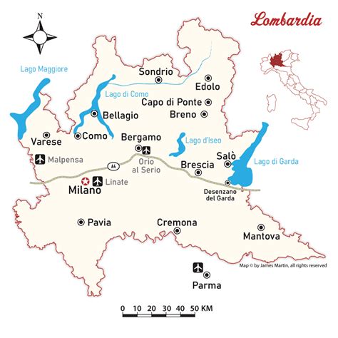 Map Of Lombardy Region Italy - Get Latest Map Update