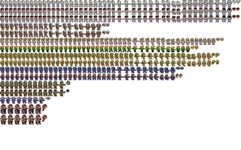 The Champion of Terraria Spritesheet by Skoores on DeviantArt