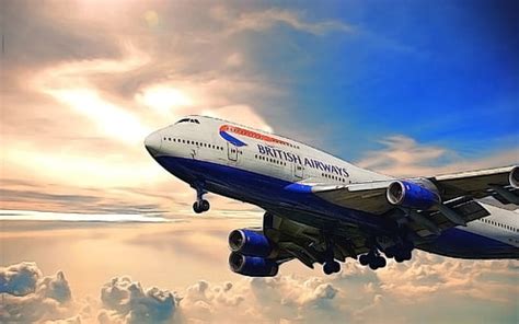 1920x1080px | free download | HD wallpaper: 747, British Airways, Harbor International Airport ...