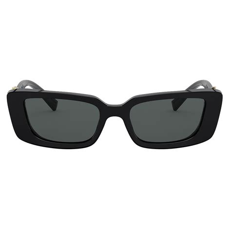 Versace - Sunglasses Versace Virtus Rectangular - Black - Sunglasses ...