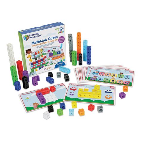 MathLink Cubes Activity Set - Preschool Math | BLICK Art Materials