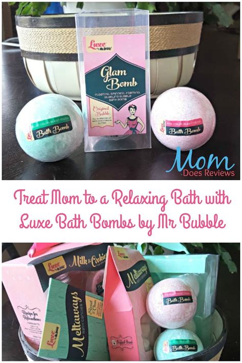 Treat Mom to a Relaxing Bath with Luxe Bath Bombs by Mr Bubble #giftsformom18 | Relaxing bath ...