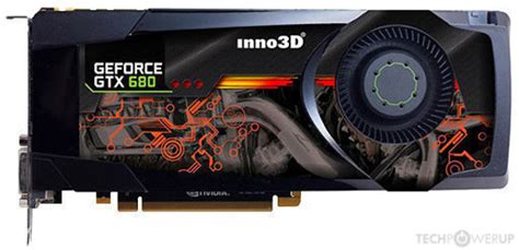 Inno3D GTX 680 Specs | TechPowerUp GPU Database